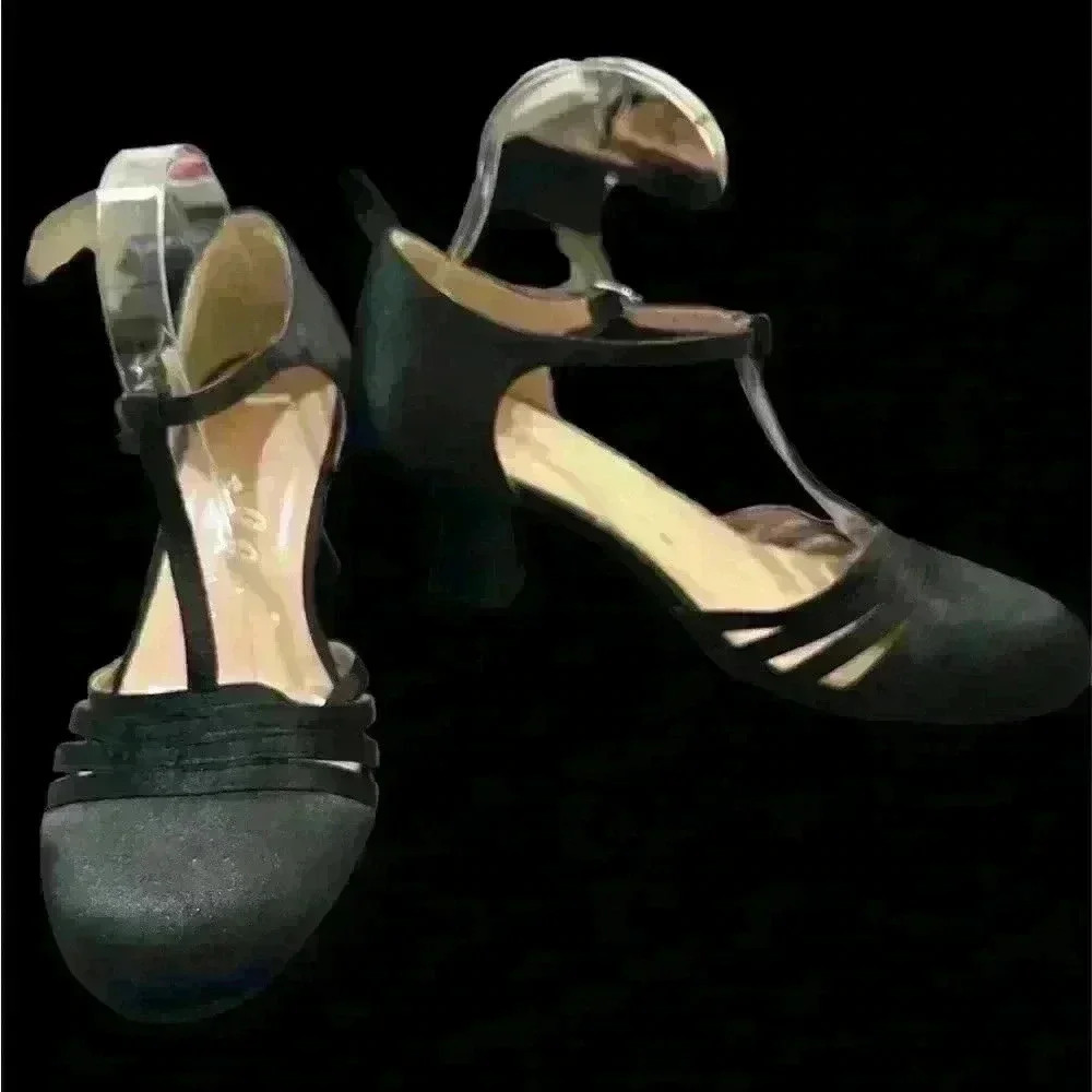 Ellie women's Black Lucille Heels size 8 - Picture 3 of 5